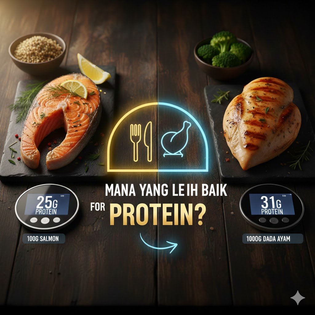 Manfaat Salmon dan Ayam: Pilih Protein Sehat yang Tepat untuk Tubuh
