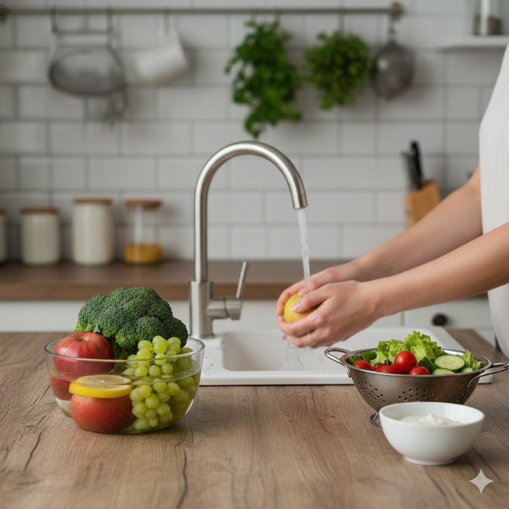 Cara Efektif Membersihkan Buah dan Sayuran dari Pestisida Tanpa Sabun