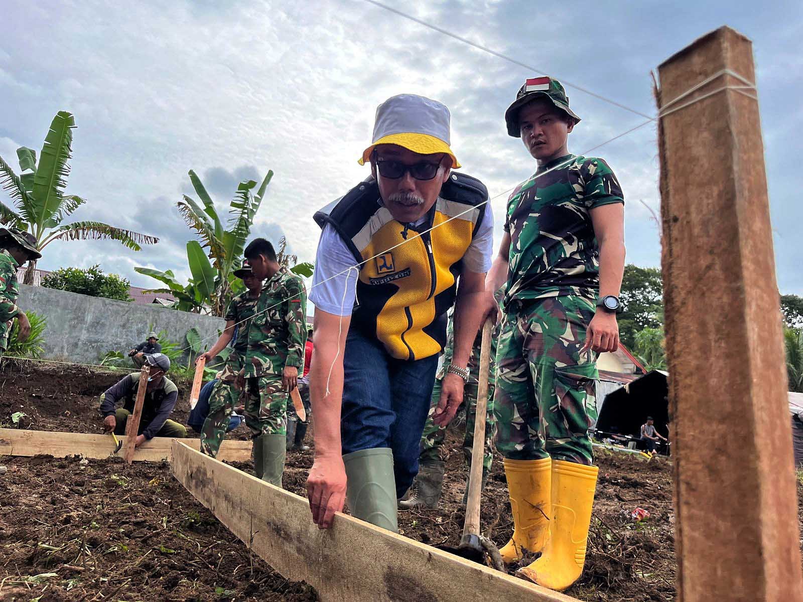 BNPB Libatkan Masyarakat dalam Pembangunan Huntara dan Huntap Korban Banjir Sumut