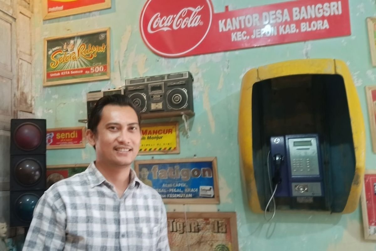 Balai Desa Bangsri Blora Hadirkan Nuansa Jadul, Tempat Kerja Jadi Instagramable