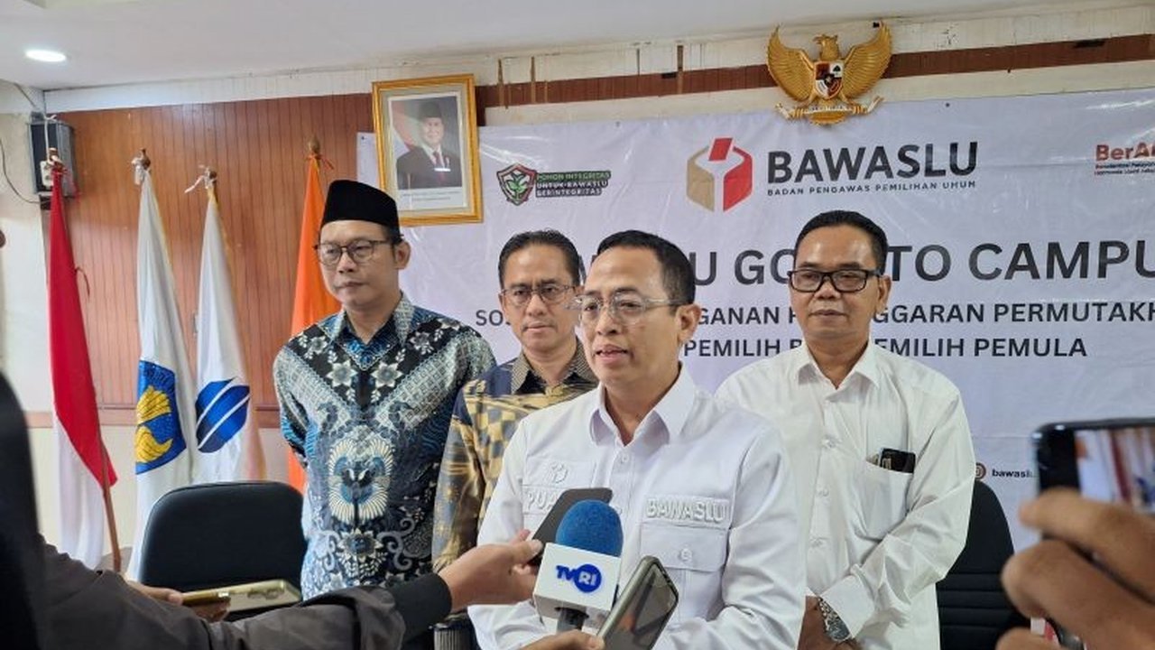 Mahasiswa Jadi Fokus Sosialisasi Pemutakhiran Data Pemilih oleh Bawaslu RI