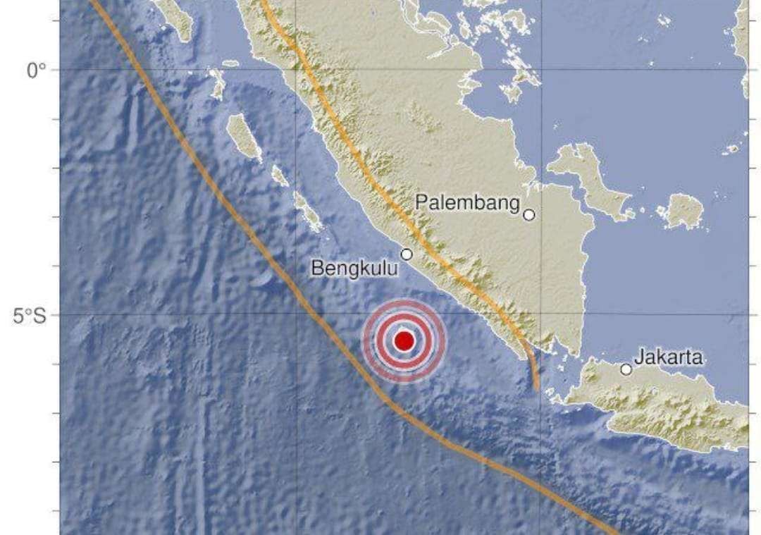 Gempa M5,9 Guncang Bengkulu Utara, BMKG Pastikan Tak Berpotensi Tsunami