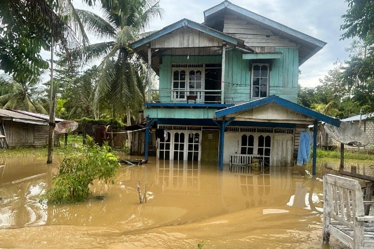 Hujan Deras Picu Banjir di Keerom Papua, 348 Rumah Terendam