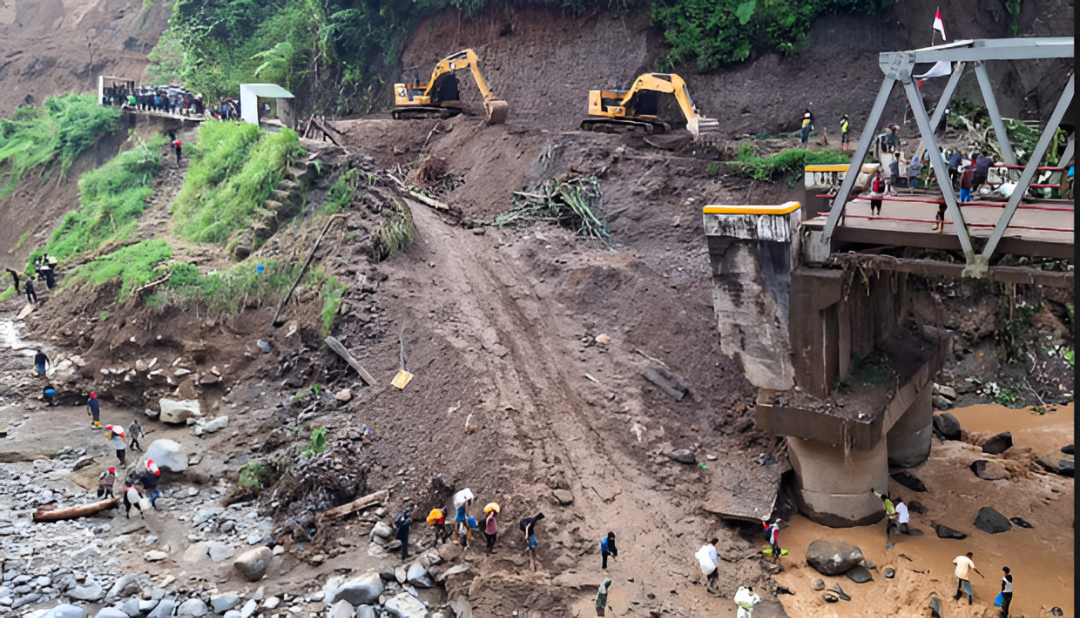 Jembatan Tenge Besi Aceh Kembali Normal, Distribusi Logistik dan Aktivitas Warga Lancar