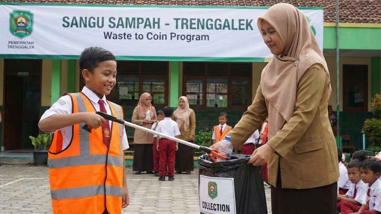 Sangu Sampah Trenggalek: Cara Inovatif Mengubah Sampah Jadi Uang Saku Pelajar