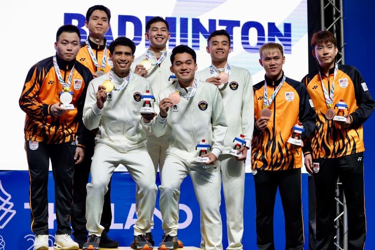 Indonesia Raih 9 Emas di SEA Games 2025 Thailand, Kukuh di Posisi Kedua Klasemen