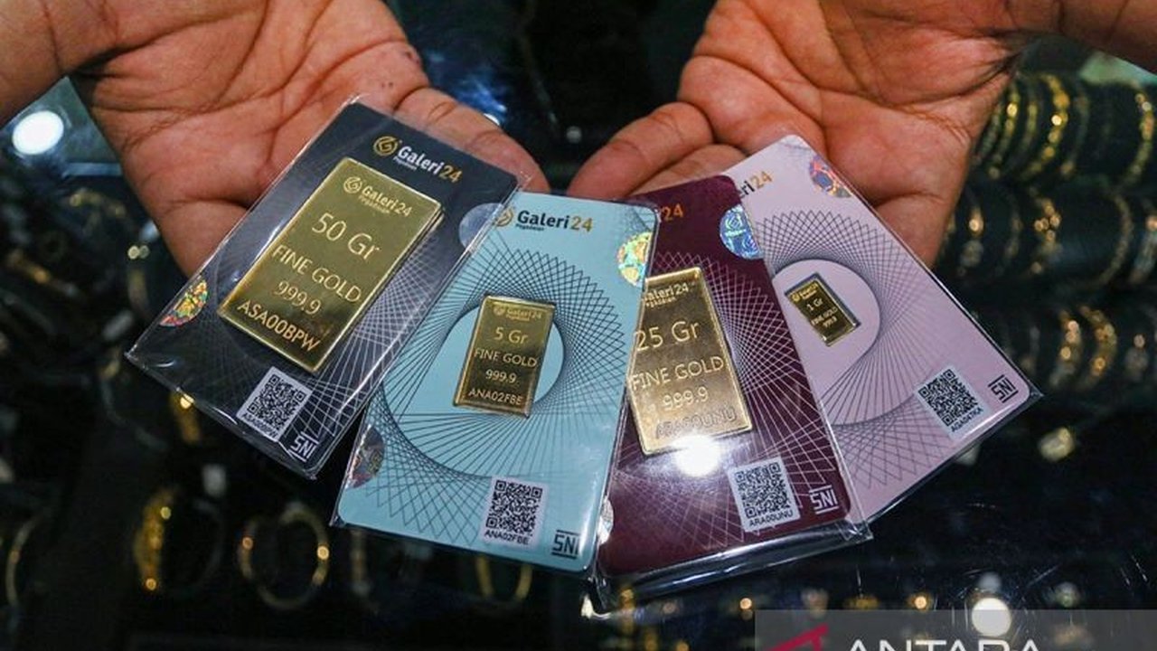 Daftar Harga Emas UBS dan Galeri24 di Pegadaian Naik Lagi, Cek Update Terbarunya