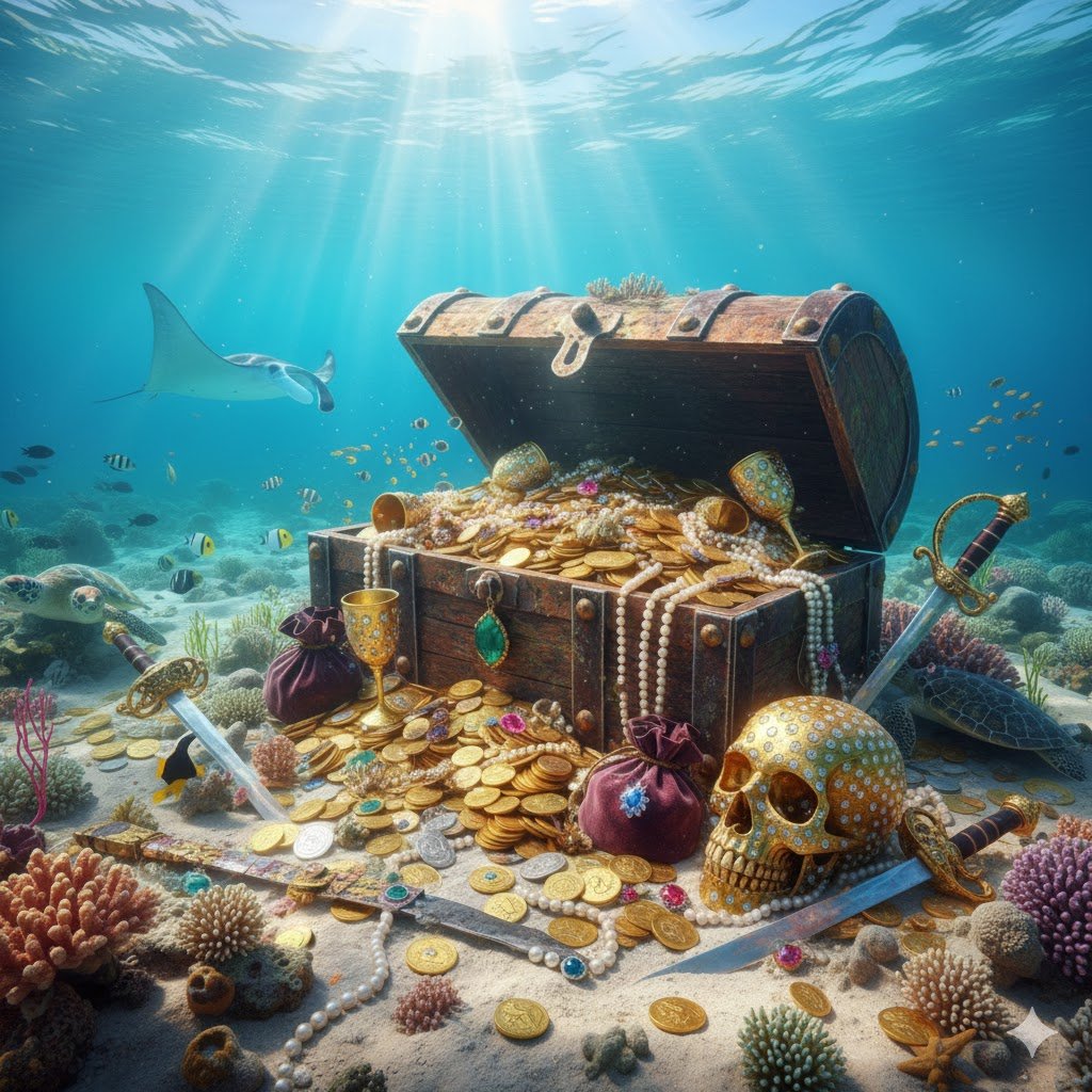 KKP Temukan 700 Titik Potensi Harta Karun di Perairan Indonesia, Mayoritas dari China