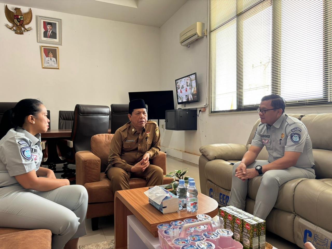 Dorong Kemudahan Layanan Pajak Kendaraan, Jasa Raharja Bengkulu Lakukan Koordinasi dengan Bapenda
