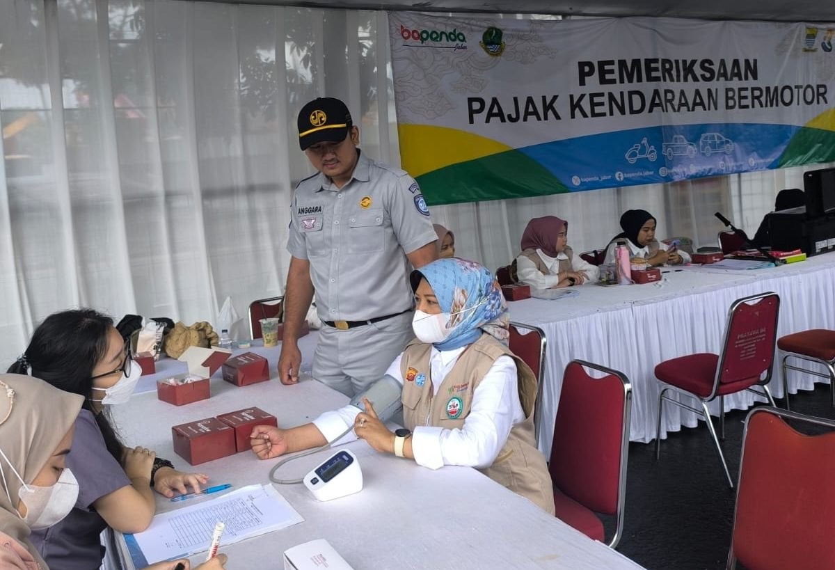 Perkuat Kolaborasi, Jasa Raharja Bandung Gelar Pengobatan Gratis MUKL Dalam Operasi Gabungan Bersama Tim Pembina Samsat Soekarno Hatta