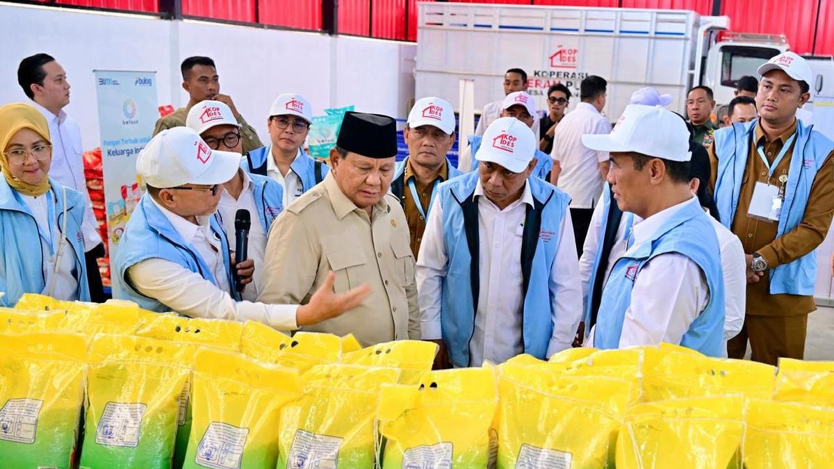 Presiden Prabowo Umumkan Indonesia Resmi Swasembada Beras Nasional