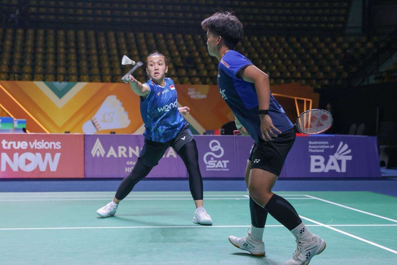 Febriana/Meilysa Singkirkan Unggulan Satu, Melaju ke Semifinal Thailand Masters 2026