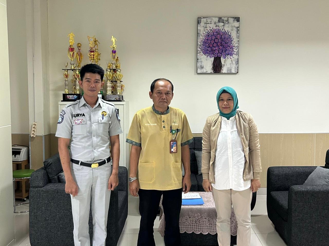 Jasa Raharja Kalsel Koordinasi Layanan Korban Laka dengan RS Borneo Citra Medika