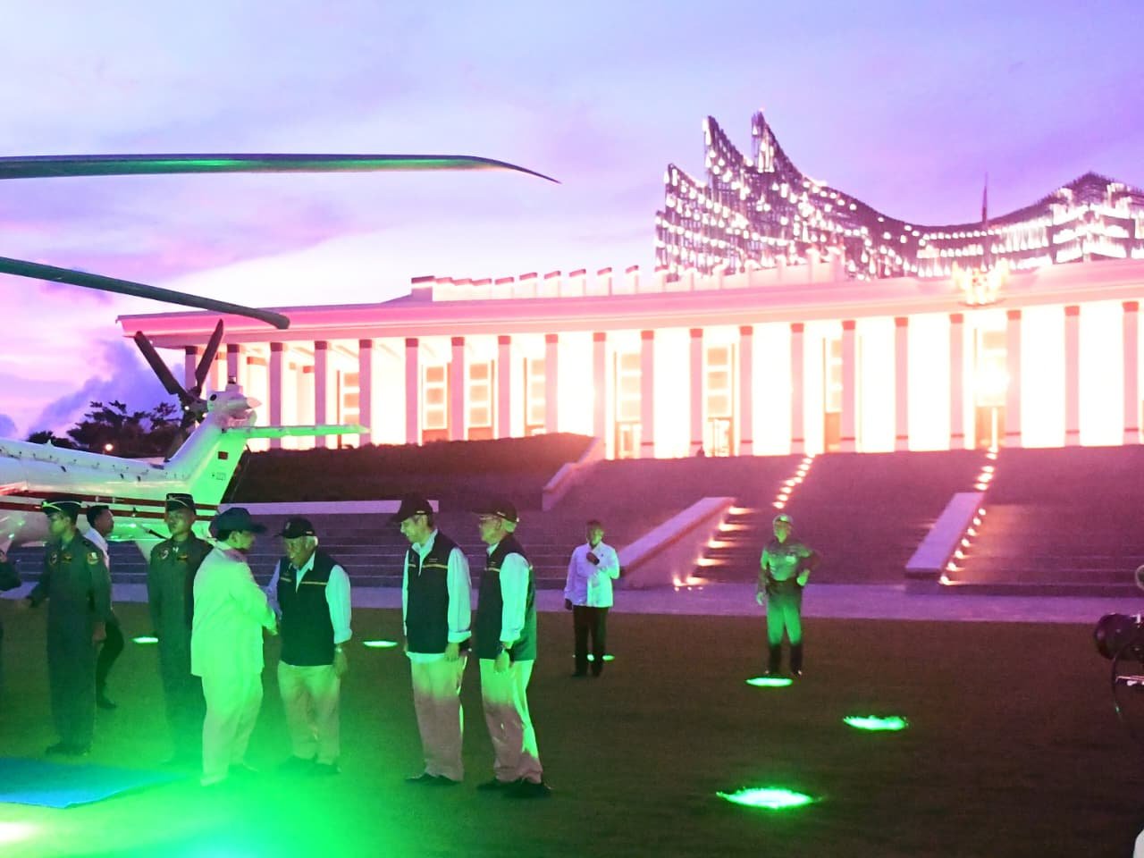 Prabowo Tinjau IKN, Dorong Pembangunan Kota Masa Depan yang Modern dan Hijau