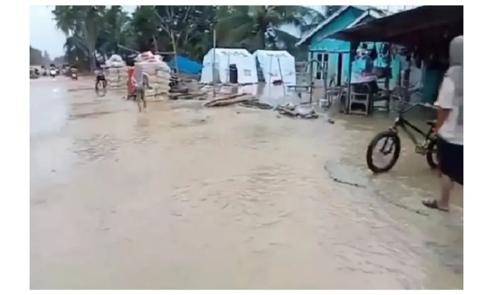 Tanggul Sungai Jebol di Aceh Tamiang, Kampung Raja Kembali Terendam Banjir