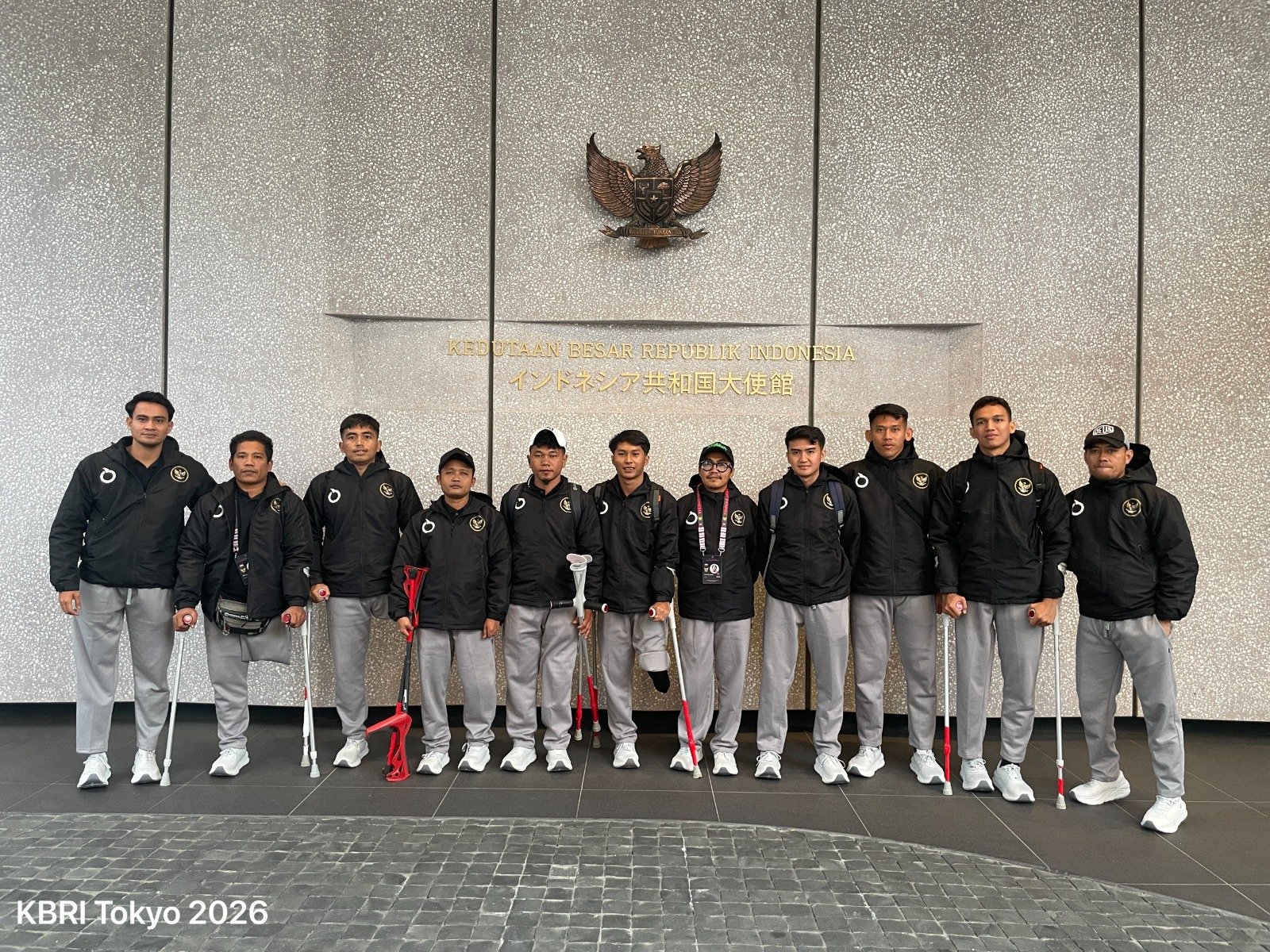 Timnas Sepak Bola Amputasi Indonesia Berlaga di ICC 2026 Tokyo, Dapat Dukungan KBRI