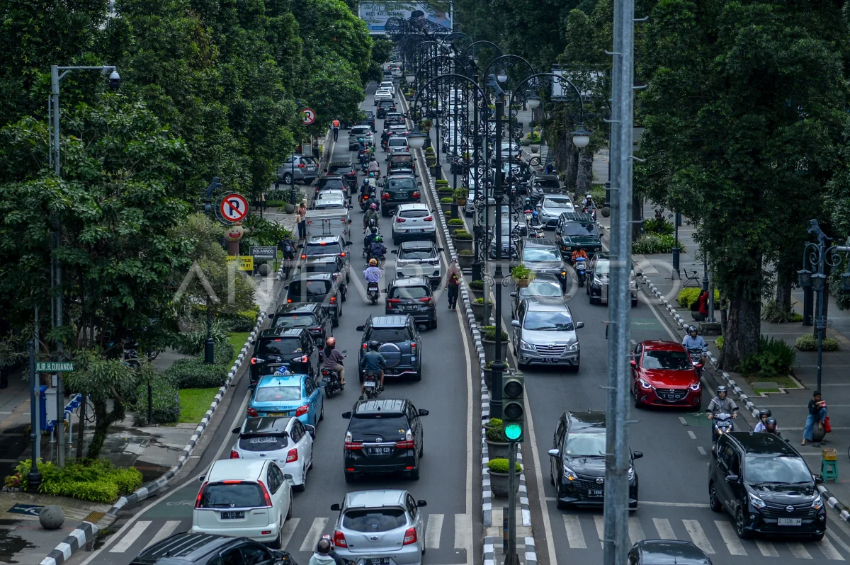Dishub Catat 2,67 Juta Kendaraan Melintas di Bandung pada Libur Nataru