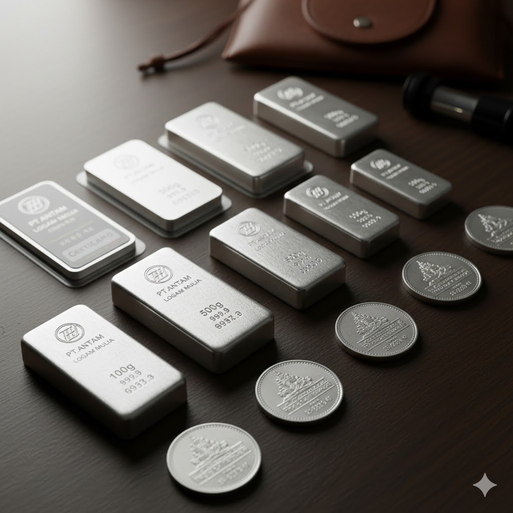 Harga Perak Antam Hari Ini 13 Januari 2026 Naik Signifikan, Sentuh Rp52.356/Gram