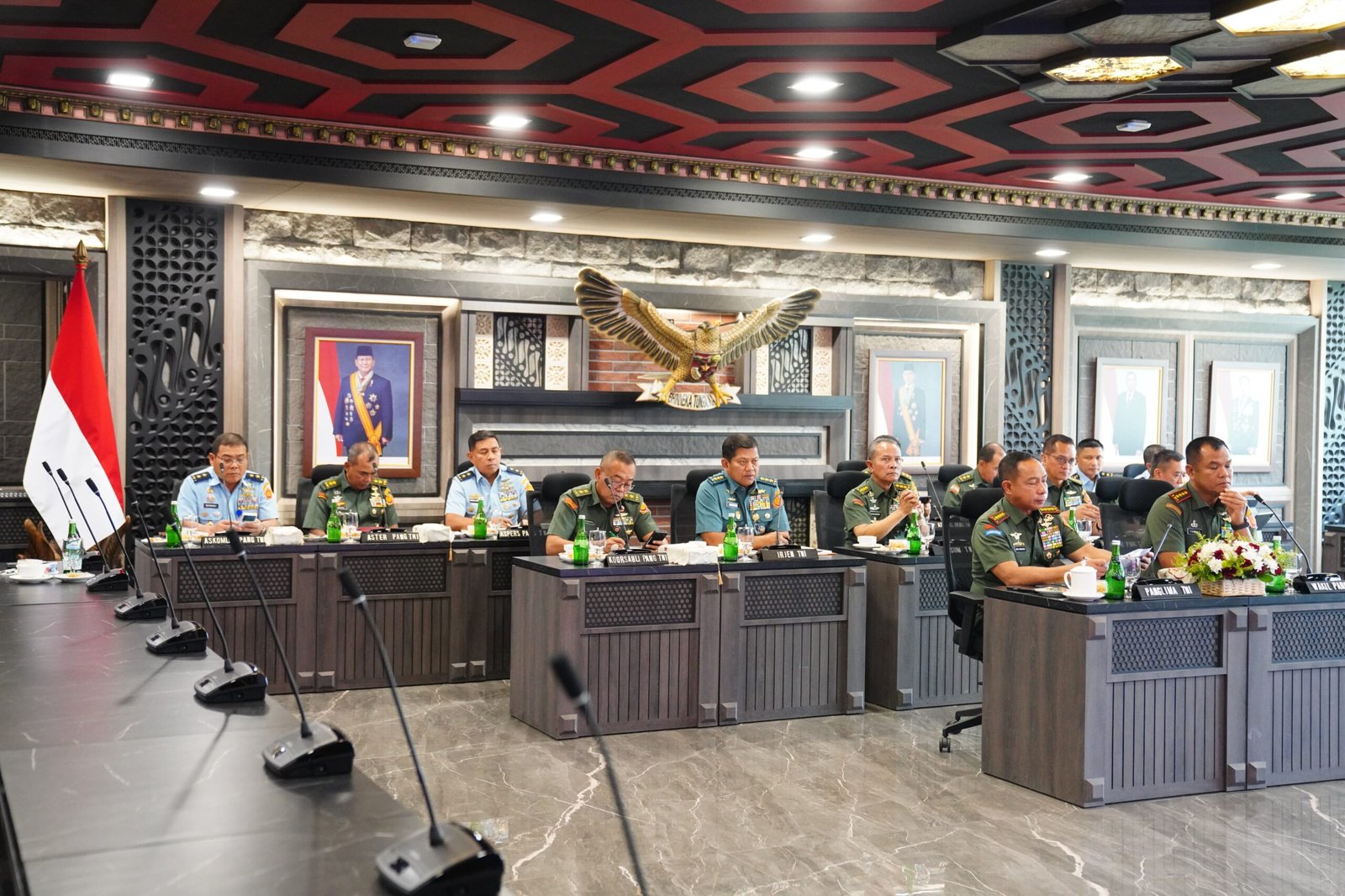 Menhan Bahas Program Kerja 2026 dalam Rapim Kemhan dan TNI