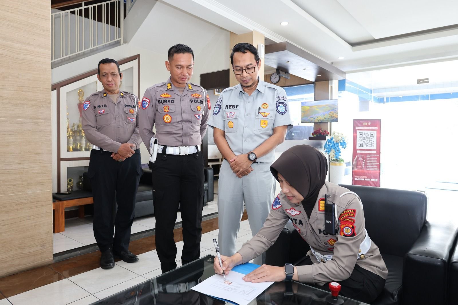 Posyanter Tempel Sleman Raih Juara 4 Nasional, Jasa Raharja DIY Serahkan Apresiasi Rp15 Juta