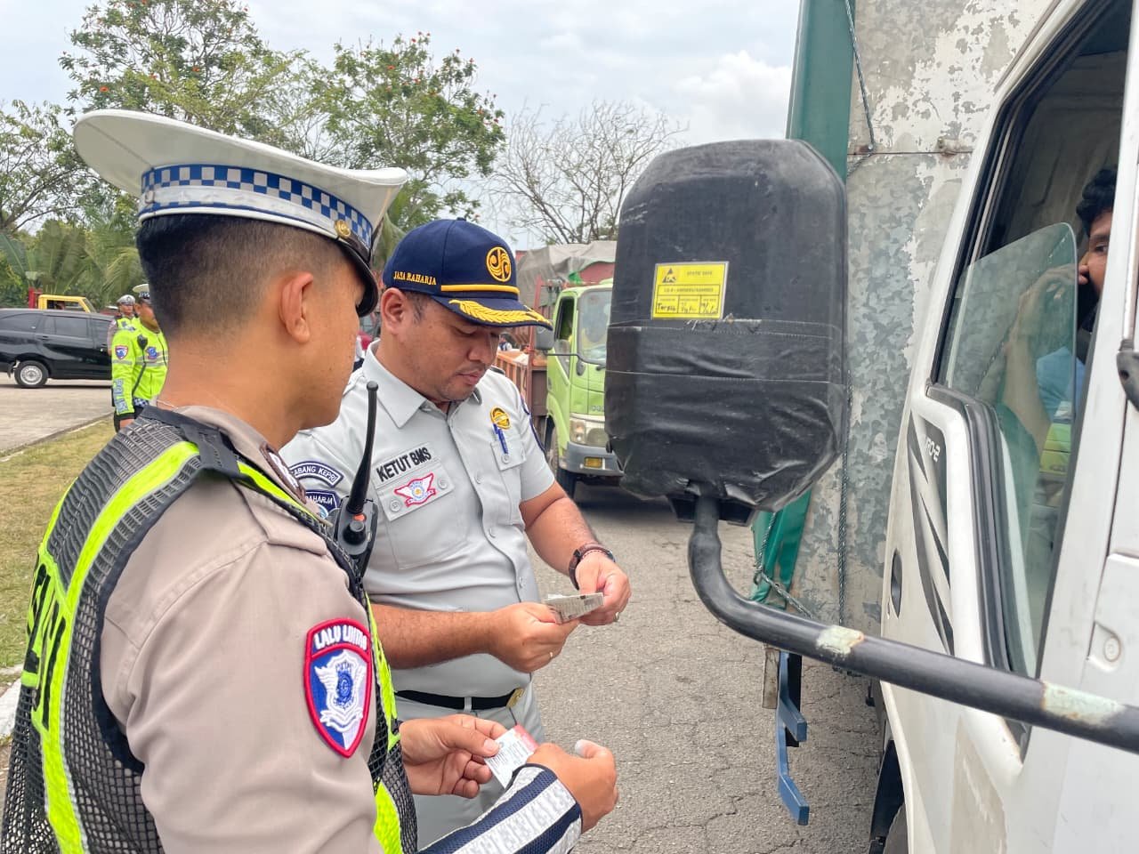 Jasa Raharja Kepri Bersinergi dengan Instansi Terkait dalam Pelaksanaan Operasi Gabungan Angkutan Umum dan Barang di Kota Batam