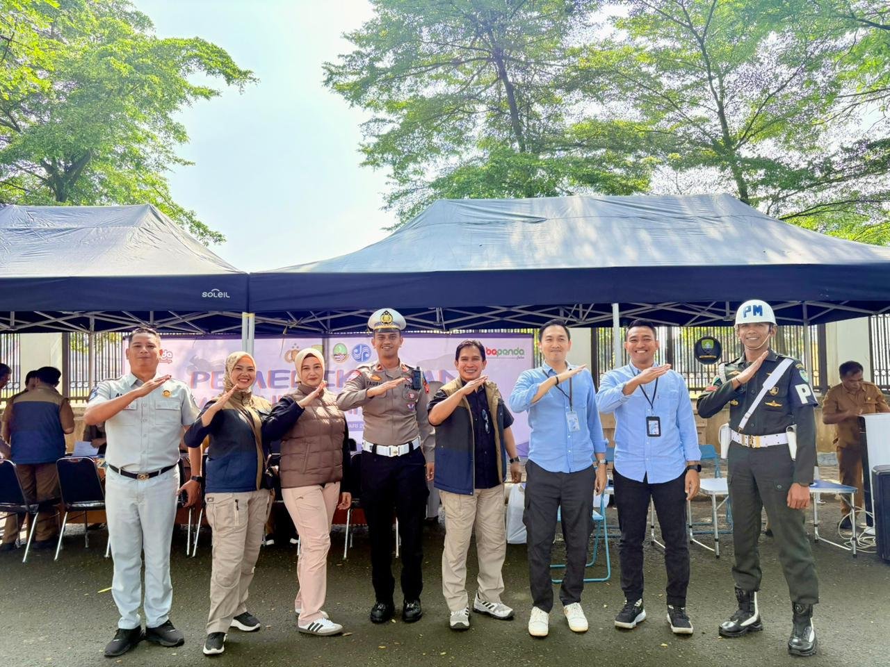 Dihadiri Bupati Sumedang, Opsgab Pajak Kendaraan di PPS Dorong Tertib Administrasi dan Lalu Lintas