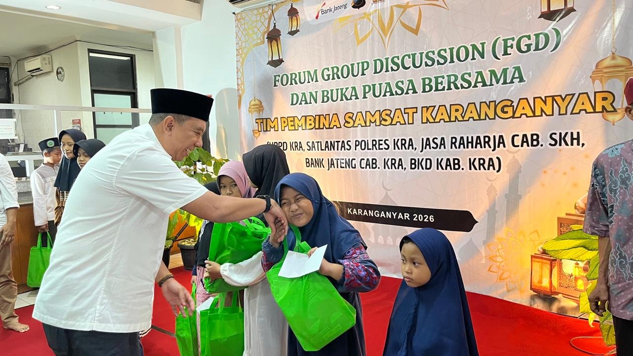 Kepala Cabang Jasa Raharja Sukoharjo Hadiri FGD Tim Pembina Samsat Karanganyar, Perkuat Sinergi dan Kepedulian Sosial