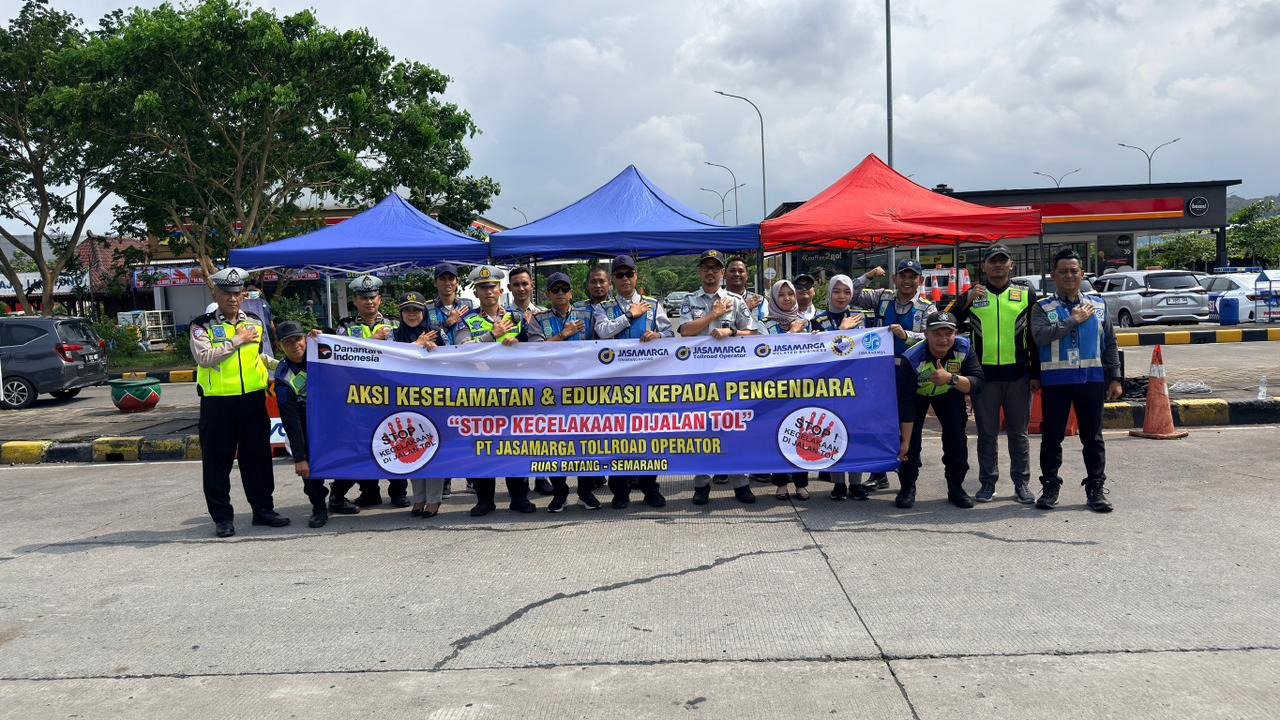 Safety Campaign dan Pengobatan Gratis di Ruas Tol Batang–Semarang