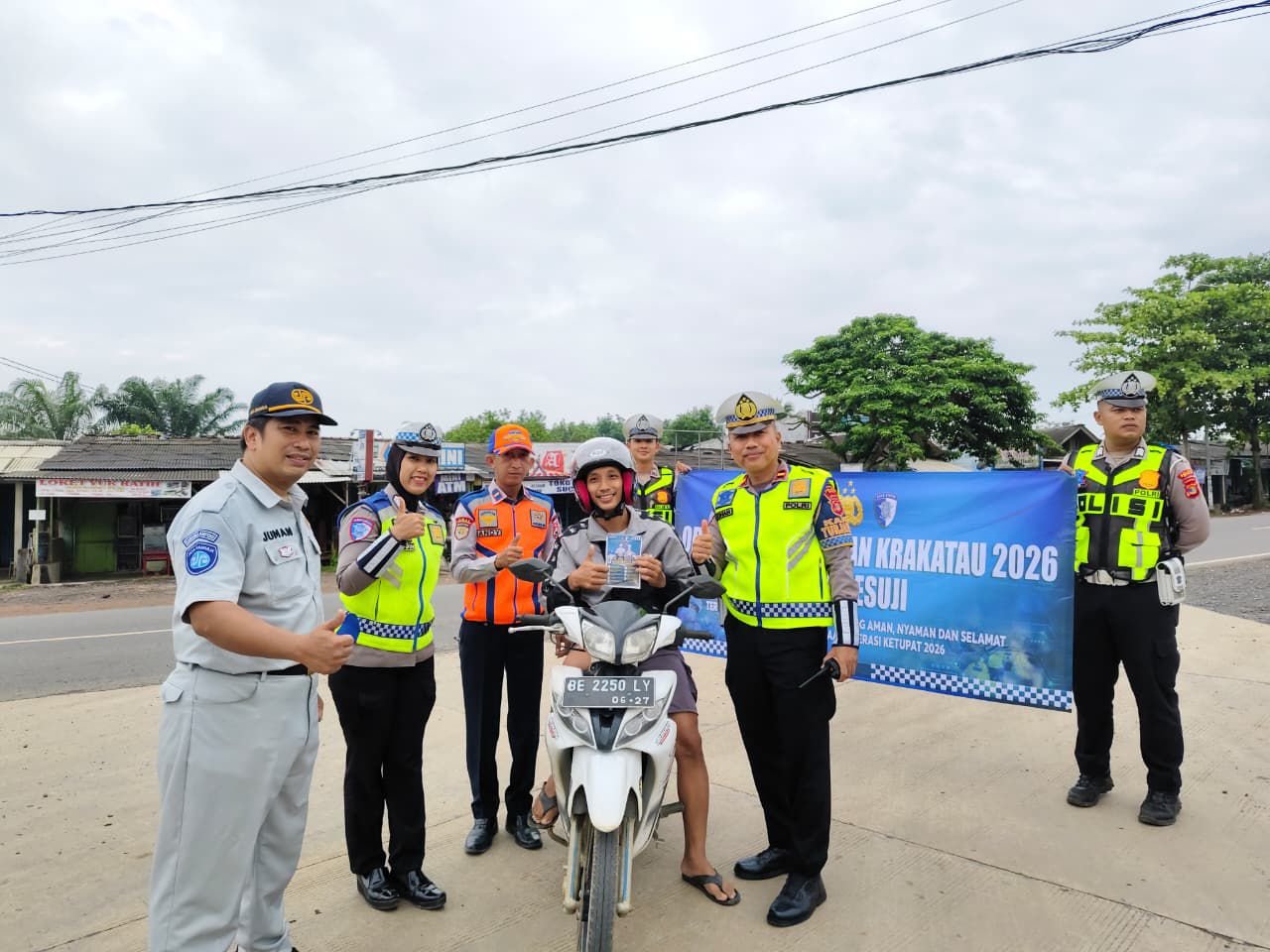 PJJR Samsat Mesuji Gelar Operasi Keselamatan Krakatau 2026, Hadirkan Sosialisasi dan Pemeriksaan Kesehatan Gratis