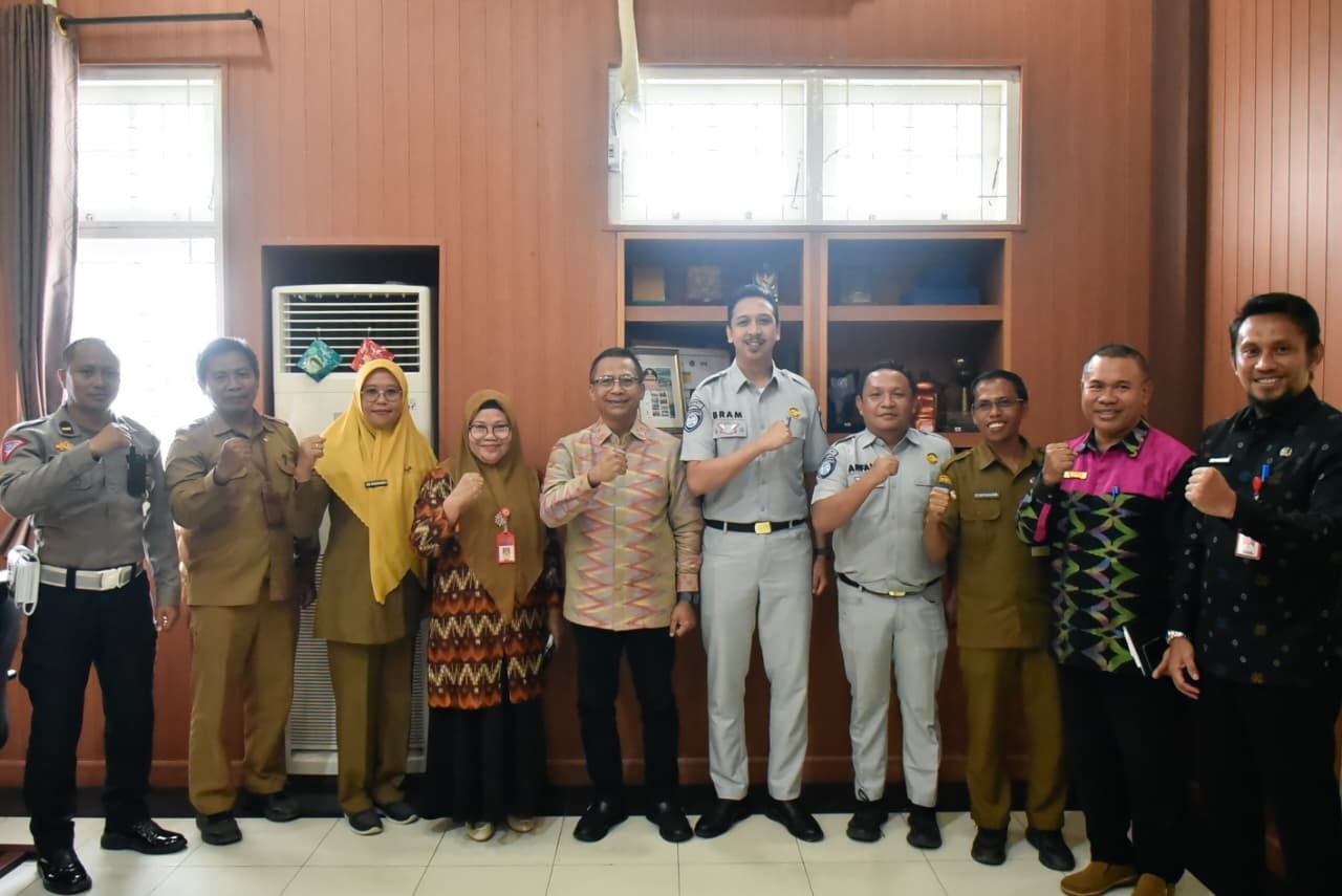 Perkuat Sinergi, Kepala Cabang Jasa Raharja Bima Kunjungan Audiensi ke Wakil Walikota Bima