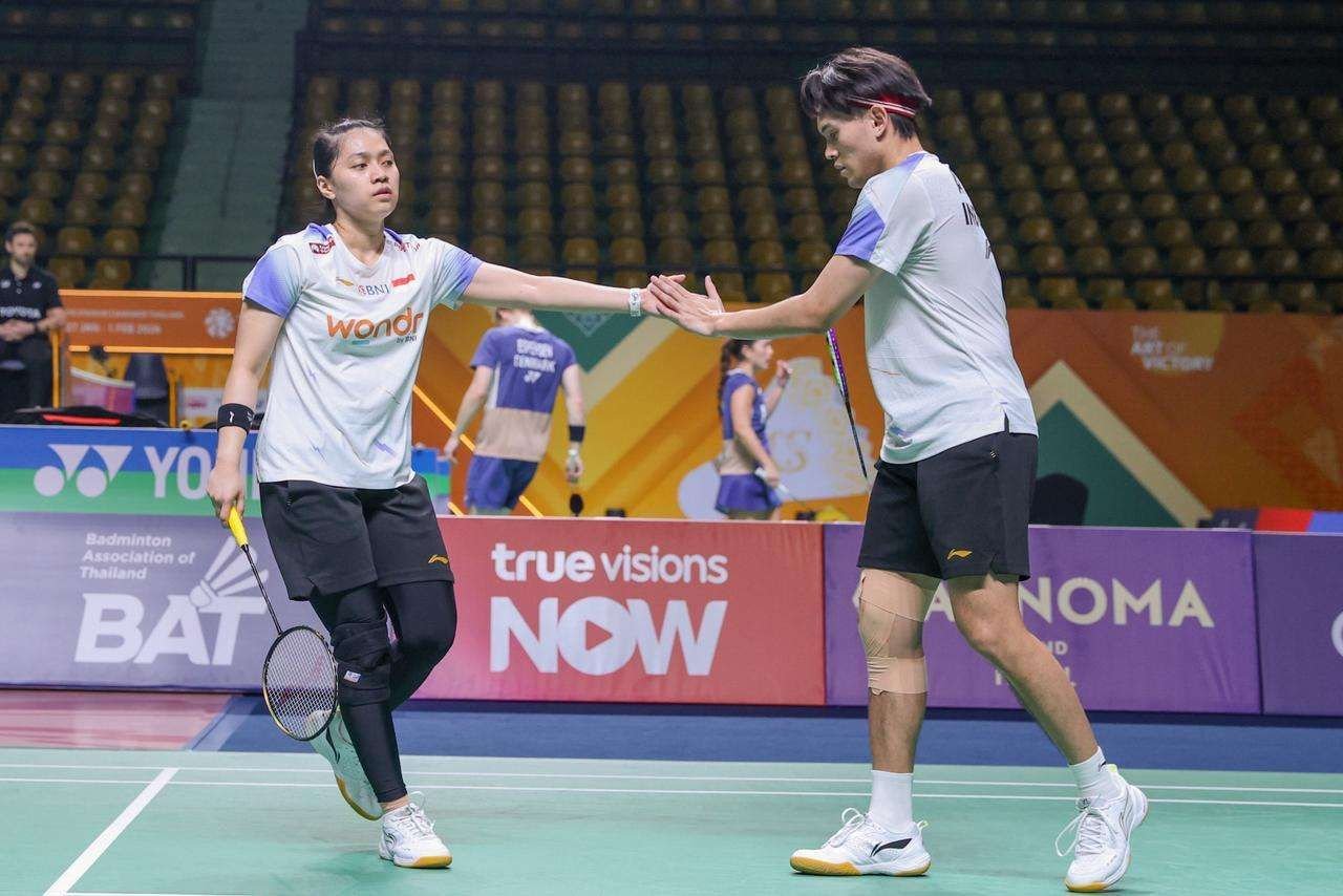 Adnan/Indah Juara Thailand Masters 2026 Usai Menangi Final Sesama Indonesia