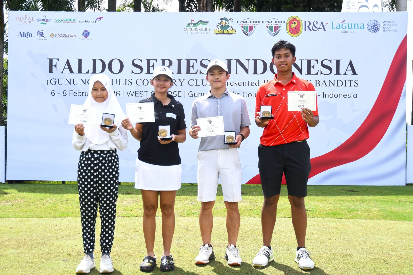 Empat Pegolf Muda Raih Gelar Juara di Faldo Series Indonesia 2026