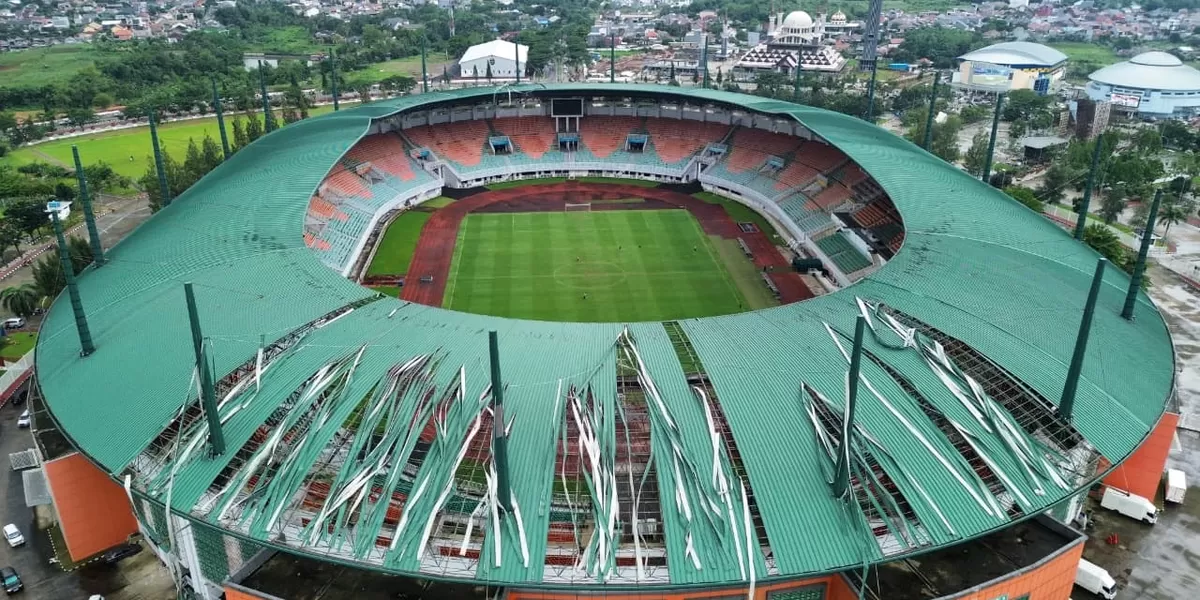 Championship Tetap Digelar di Stadion Pakansari Usai Diterjang Puting Beliung