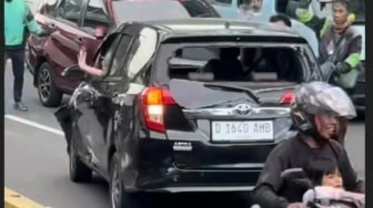 Hafiz Mahendra, Sopir Calya Hitam yang Viral Karena Lawan Arus, Ditetapkan Tersangka