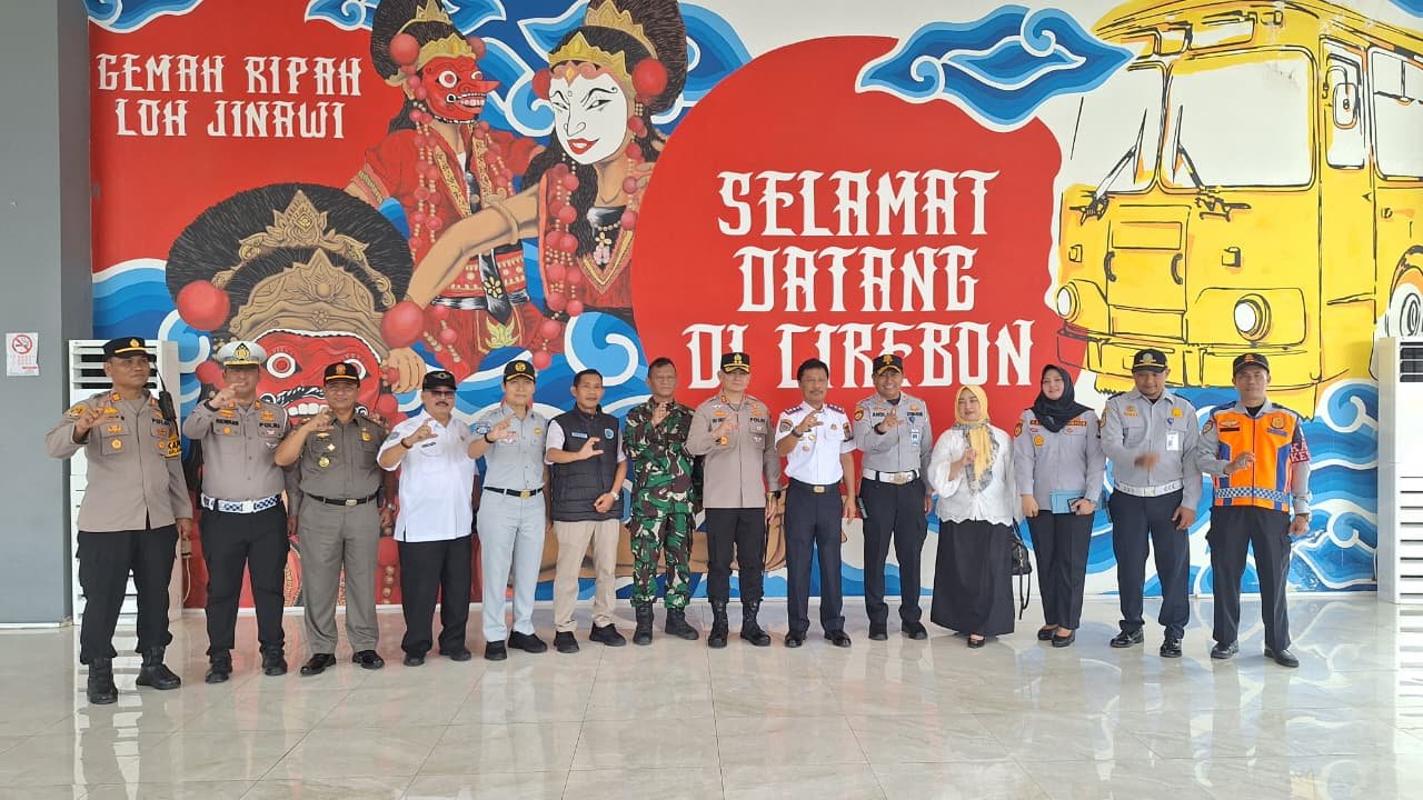 Upaya Peningkatan Keselamatan Lalu Lintas Selama Idulfitri 2026, Jasa Raharja Cabang Cirebon Gelar Ramp Check dan Forum Lalu Lintas dan Angkutan Jalan (FLLAJ) di Terminal Tipe A Harjamukti Kota Cirebon