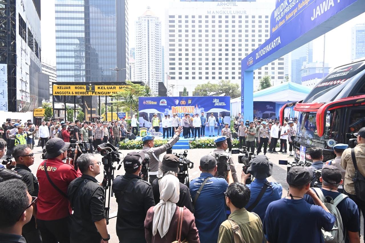 Jasa Raharja Hadiri Pelepasan Mudik Gratis Polri Presisi 2026, Wujud Sinergi Negara Hadir dalam Melayani Masyarakat