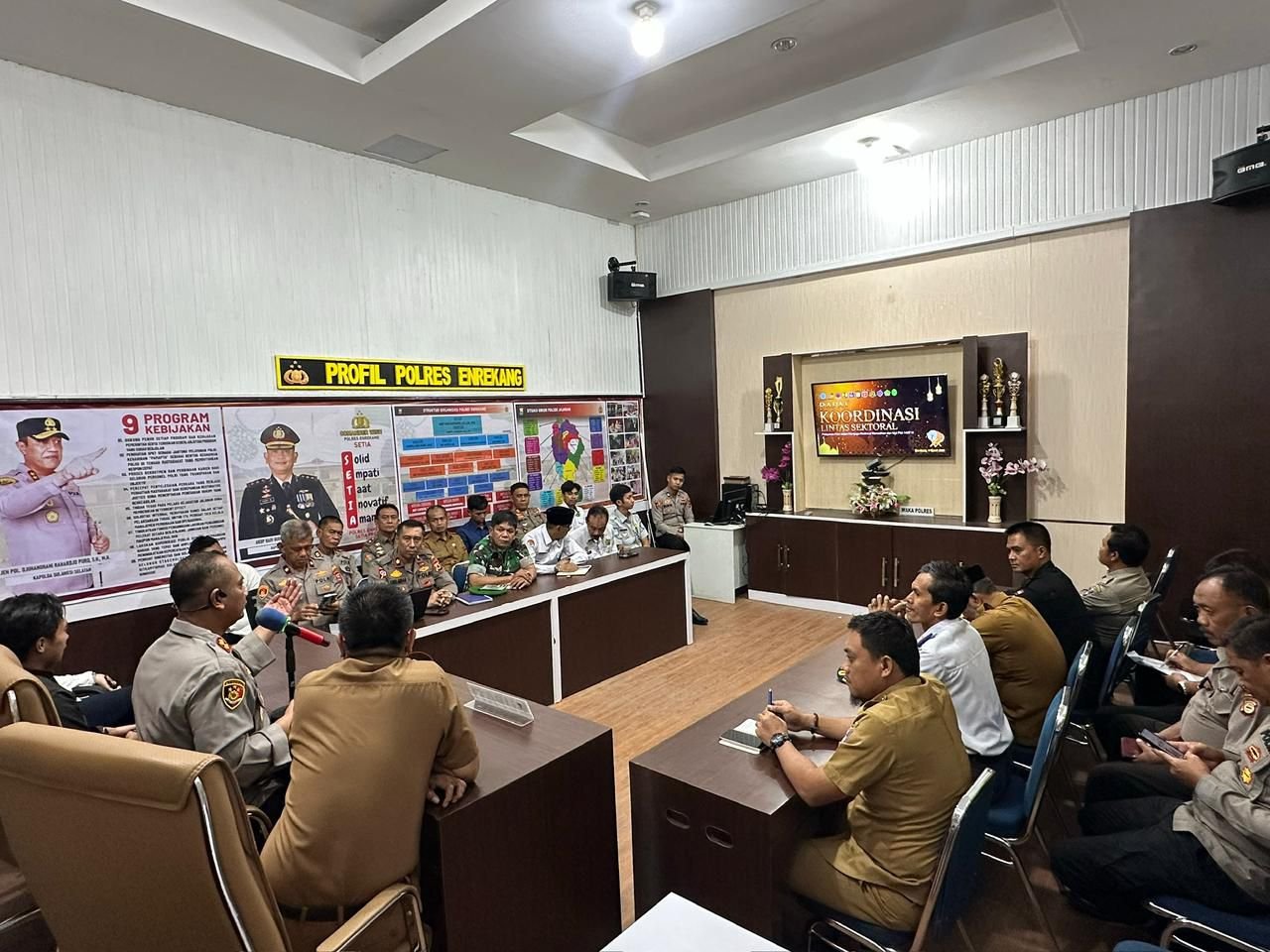 Perkuat Sinergi Pengamanan Idulfitri 2026, Jasa Raharja Cabang Parepare Hadiri Rakor Lintas Sektoral Operasi Ketupat di Polres Enrekang