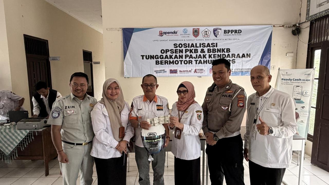 Tim Pembina Samsat Marabahan Sosialisasikan Opsen PKB dan BBNKB, Dorong Masyarakat Tertib Pajak Kendaraan