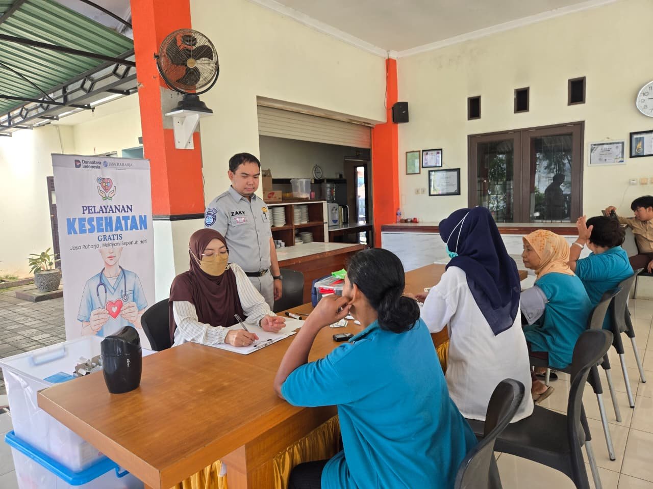 Jasa Raharja NTB Berikan Pelayanan Kesehatan Gratis di Transport Anda