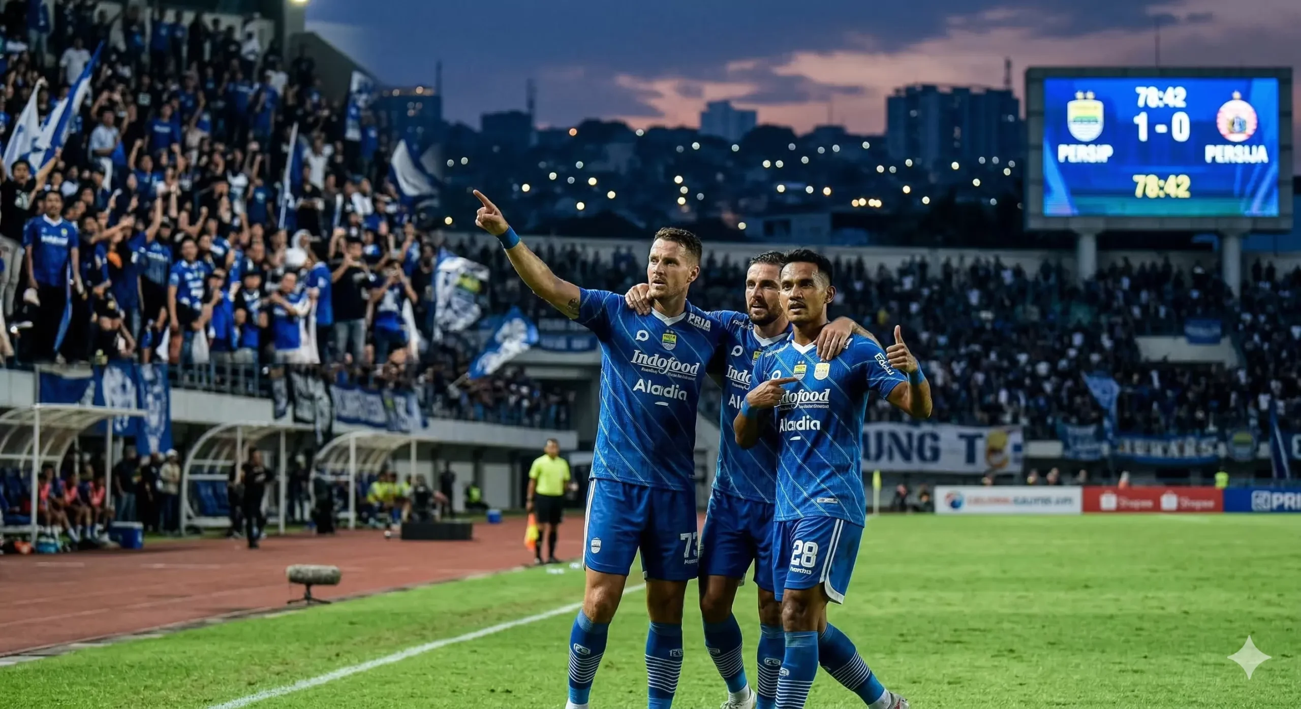 Persib Bandung Kokoh di Puncak Klasemen Super League Usai 25 Pekan