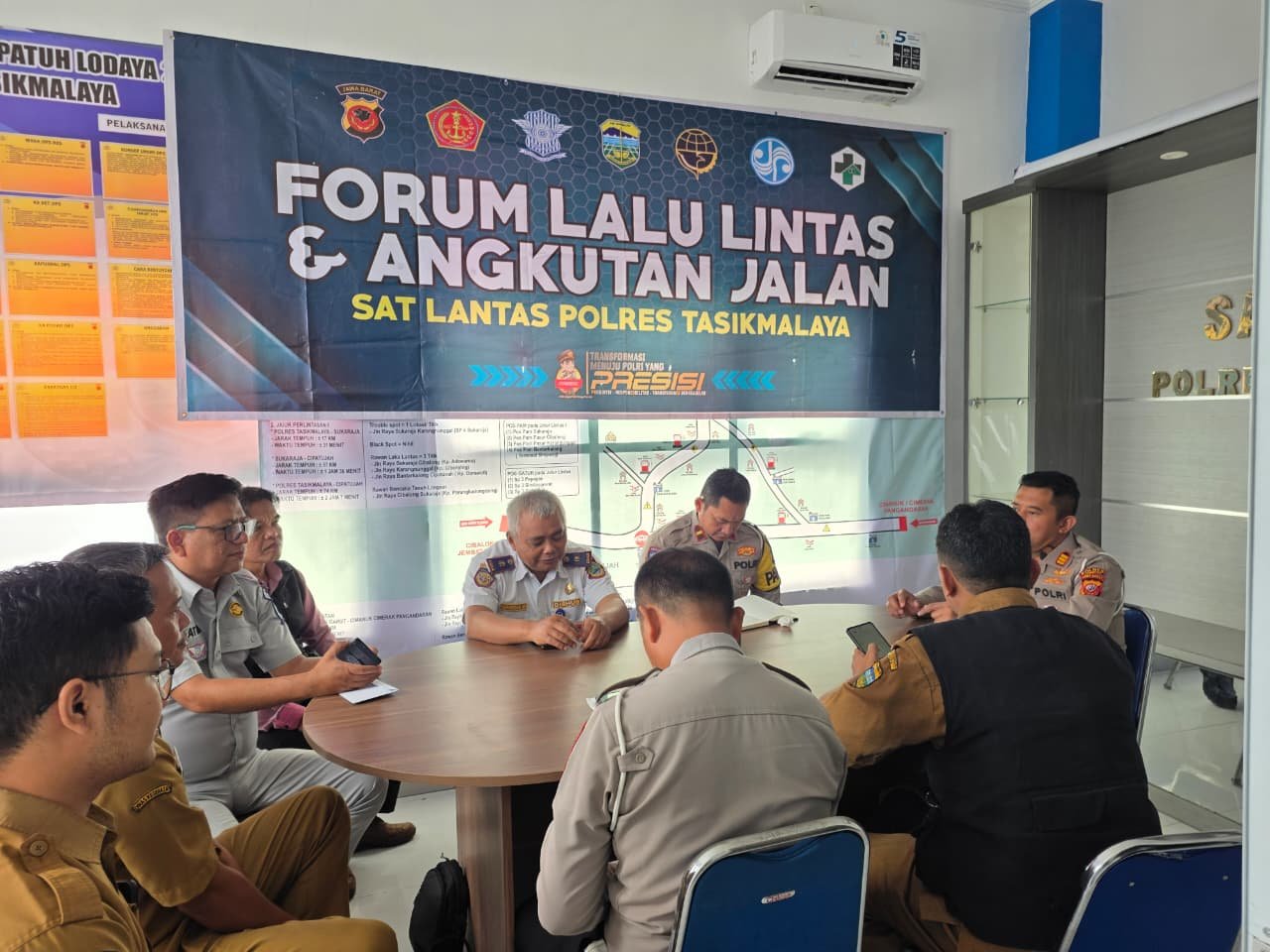 Jasa Raharja Hadiri Rapat Forum Lalu Lintas dan Angkutan Jalan Kabupaten Tasikmalaya