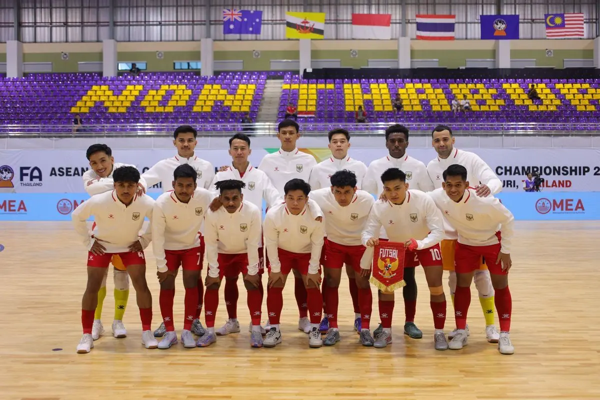 Indonesia Kalahkan Australia 3-2, Juara Grup B ASEAN Futsal 2026