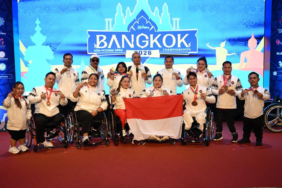 Tim Para Angkat Berat Indonesia Raih 25 Medali, Peluang Lolos ke Asian Para Games 2026 Terbuka
