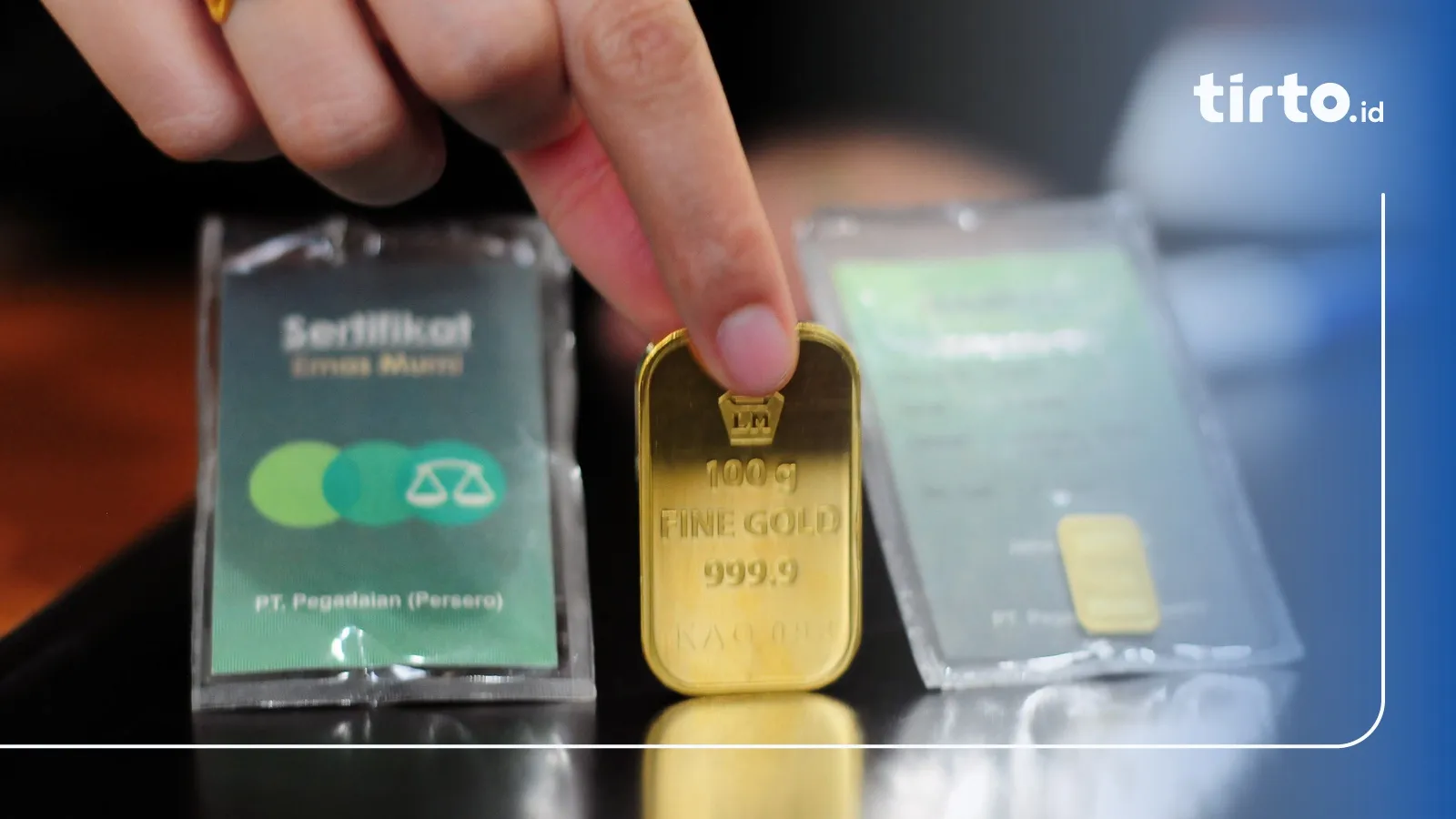 Update Harga Emas Pegadaian: UBS, Antam, Galeri24 Turun Serentak