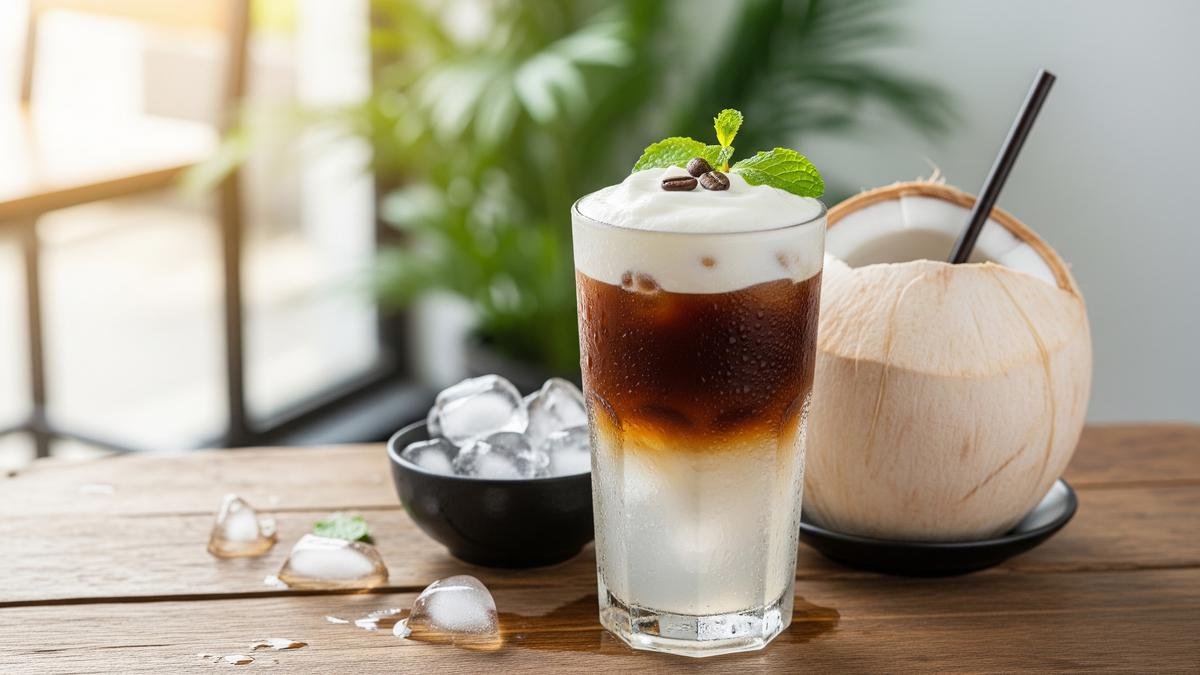 Resep Yogurt Coffee Viral 2026, Minuman Unik Perpaduan Kopi dan Yogurt yang Segar