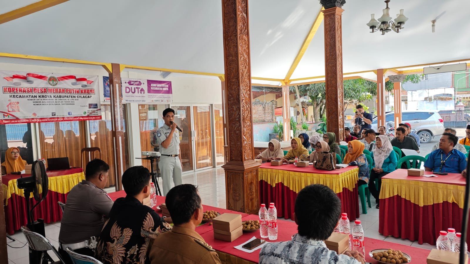 Jasa Raharja Wangon Gelar Program PPGD dan PDPL di Balai Desa Kroya, Bekali Warga Simulasi Penanganan Kecelakaan