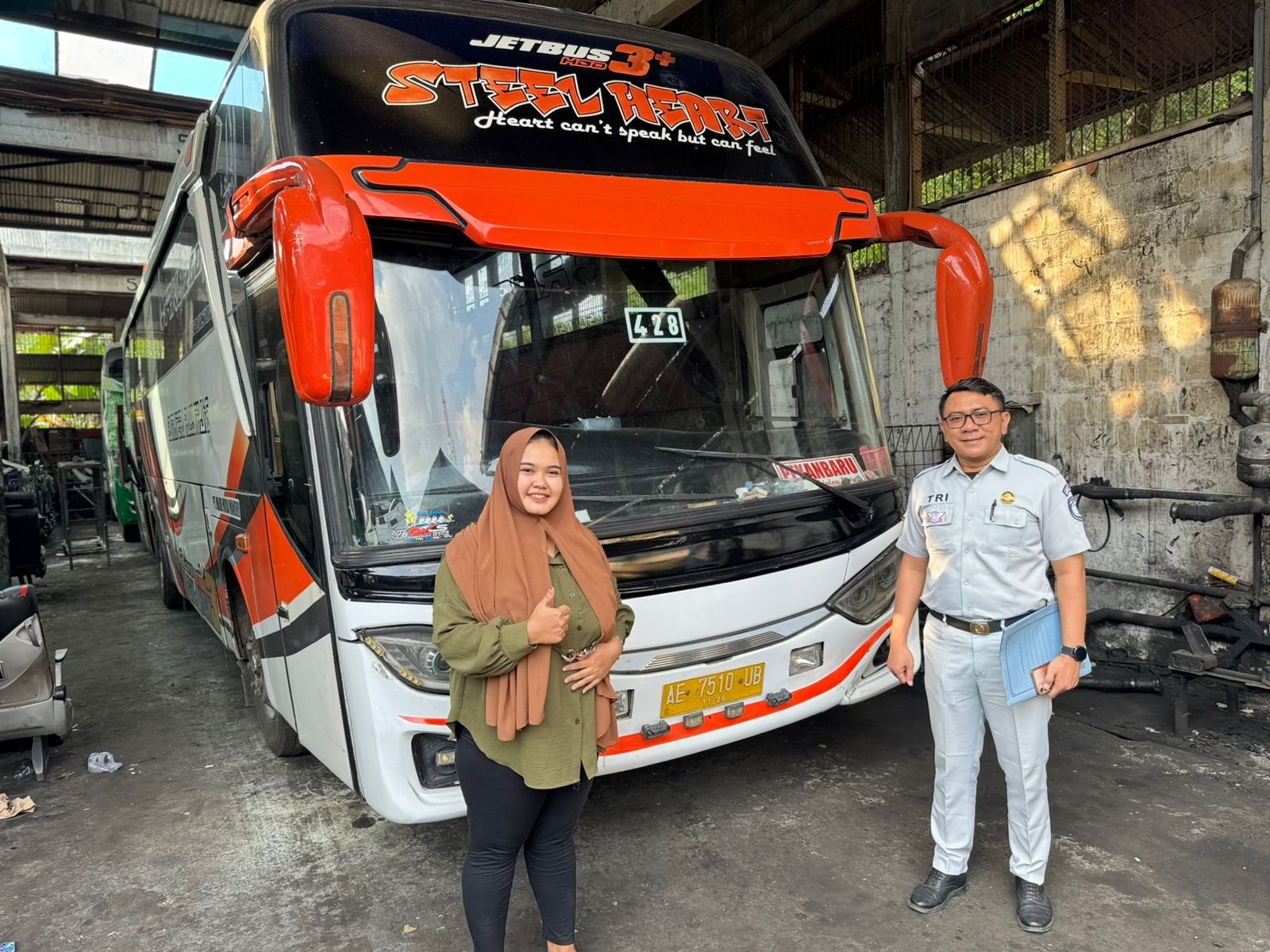 Pastikan Keamanan Transportasi, Jasa Raharja Laksanakan CRM di PO Majoe Muda Mandiri