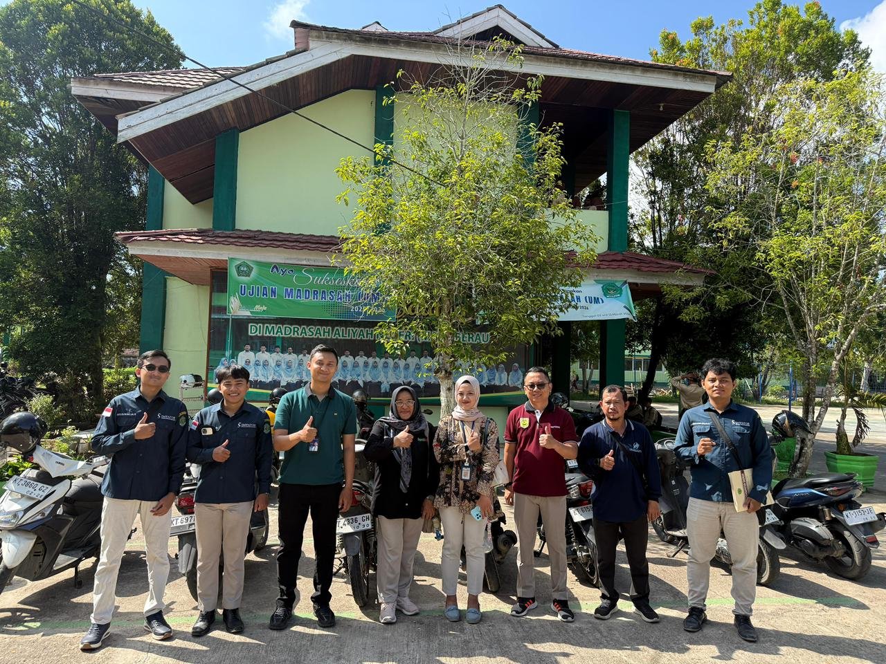 Dorong Kepatuhan Pajak Kendaraan Bermotor, Jasa Raharja Berau dan Tim Pembina Samsat Hadir di Sekolah Wilayah Berau