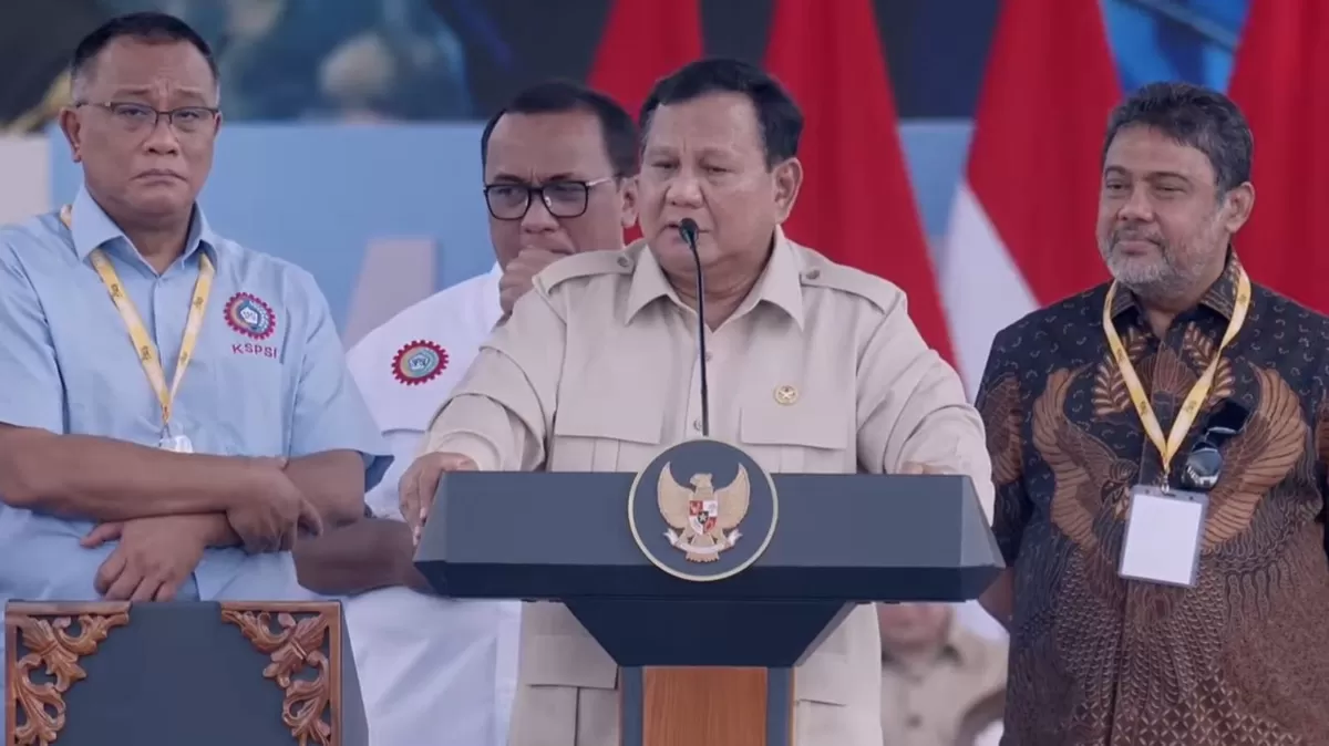 Prabowo Janji Kawal Kepentingan Buruh, Perlindungan Sosial Diperkuat
