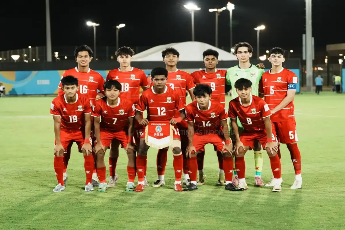 Gol Keanu Sanjaya Bawa Indonesia Tundukkan China di Piala Asia U17 2026